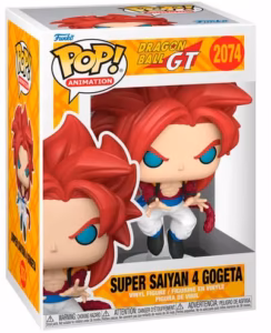 Dragon Ball GT POP! Animation 2074: Super Saiyan 4 Gogeta