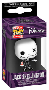 Disney Llavero Pocket POP! Figura Patchwork - Jack   4 cm