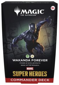MTG - Commander Deck Super Heroes Wakanda Forever - INGLÉS