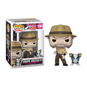 JoJo's Bizarre Adventure POP! Animation 2146: Joseph Joestar with Iggy