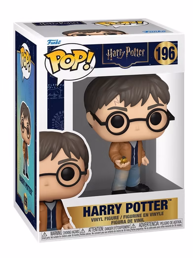 Harry Potter POP! Movies Vinyl Figura Harry Potter with Resurrection Stone 9 cm