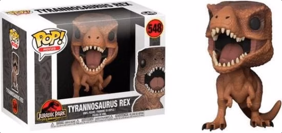 Jurassic Park Figura POP! Movies Vinyl Tyrannosaurus 9 cm