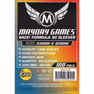 Fundas Mayday Race! Ultra Fit  55 X 80 mm (100 pack)