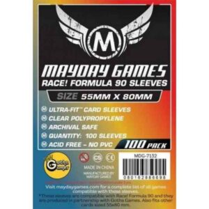 Fundas Mayday Race! Ultra Fit  55 X 80 mm (100 pack)
