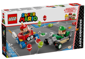 LEGO SUPER MARIO - BEBE MARIO vs BEBE LUIGI