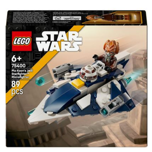 75400 - LEGO STAR WARS - MICROFIGHTER: CAZA ESTELAR JEDI DE PLO KOON