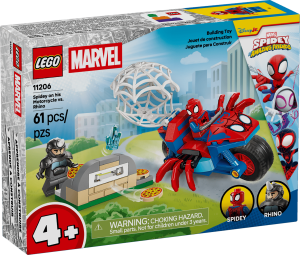 11206 - Lego Marvel: Spidey en su moto vs Rino