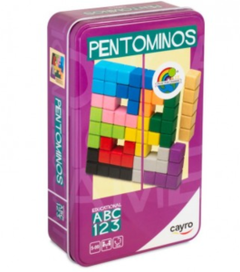 Pentominos Travel - Caja metálica