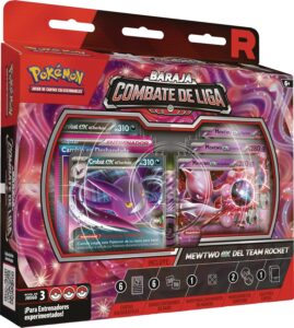 PKM - Baraja Combate de Liga - Mewtwo Ex del Team Rocket
