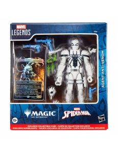 Marvel Legends Magic: The Gathering Figura Agent Anti-Venom (con carta exclusiva metalizada) 15 cm
