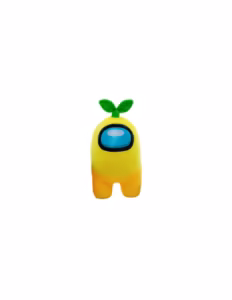 Among us plush yellow 28cm