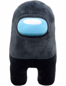 Peluche Among Us Peluche Negro 28cm