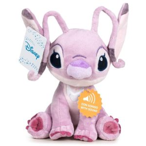 Peluche Angel Stitch Con Sonido 30cm