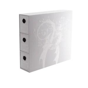 Fortress - 3-Card Drawers Vertical - White