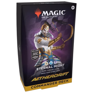 MTG - Mazo de Commander Aetherdrift: Eternal Might - (Inglés)