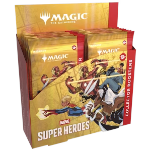 MTG - Collector Booster Box Super Heroes - INGLES