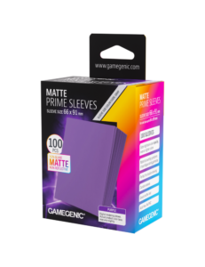 Matte Prime Sleeves Purple 66x91