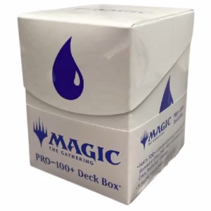 UP - Mana 8 - 100+ Deck Box - Island for Magic: The Gathering