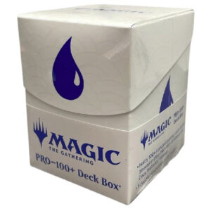 UP - Mana 8 - 100+ Deck Box - Island for Magic: The Gathering