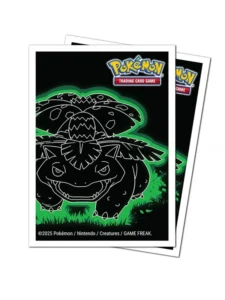 Fundas Standard 105ct APEX Deck Protector Sleeves Venusaur Neon Kanto Pokémon