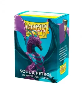 Dragon Shield Fundas Standard Matte Soul & Petrol (100 Unidades)