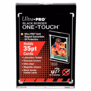 UP - 35PT Black Border UV One-Touch Magnetic Holder