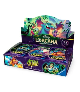 Disney Lorcana TCG Attack of the Vine! Caja de 24 sobres (Edición Inglés)