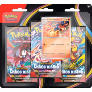 PKM - Mega Evolution: Chaos Rising - Blister 3-Pack