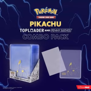 Toploader & Penny Sleeves Pikachu (25 unidades)