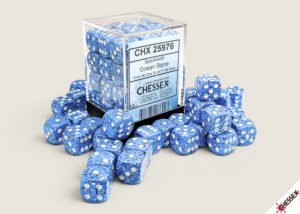 Speckled® 12mm d6 Ocean Stone Dice Block (36 dice)