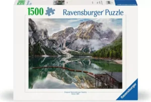 Puzzle Lake Braies (1500 piezas)