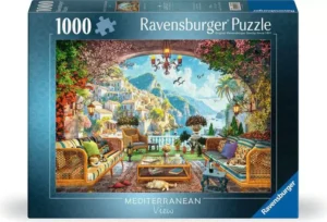 Puzzle Mediterranean View (1000 piezas)