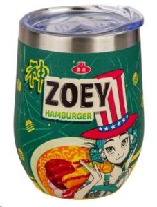 Las guerreras K-pop Taza de Viaje Zoey Hamburger
