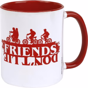 Stranger Things Taza Coloured Inner Friends Don't Lie