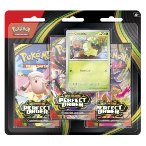 PKM - Mega Evolution: Perfect Order - 3-Pack Blister