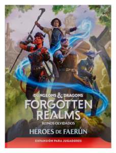 D&D Reinos Olvidados - Héroes  de Faerûn - Expansión para Jugadores